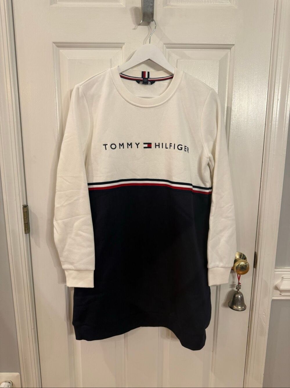 Tommy Hilfiger Classic Ladies Sweatshirt Dress sz S NWOT
